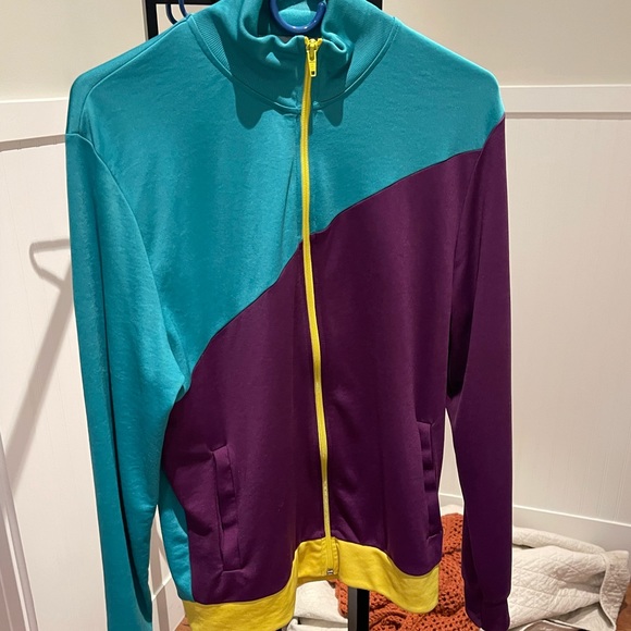 Top man colourful zip jacket size s - Picture 2 of 5